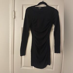 Express black mini dress
